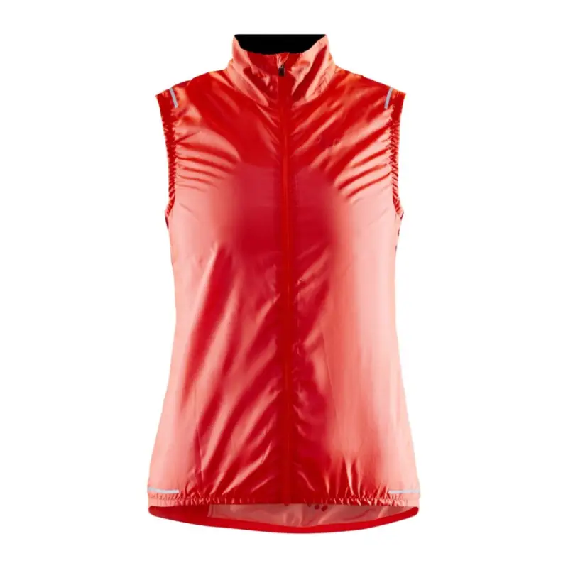 Dámská ultralehká cyklovesta CRAFT Essence Light Wind oranžová XL Top Prodej