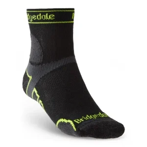 Pánské běžecké ponožky Bridgedale Trail Run LW T2 MS 3/4 Crew black Sleva