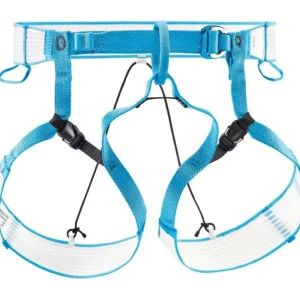 Super Cena Sedací úvazek Petzl Altitude white/turquoise S/M