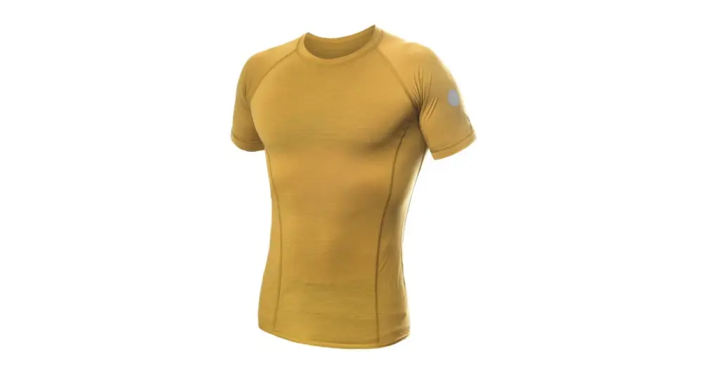 Ihned K Objednání Pánské funkční tričko Sensor Merino Air Mustard L