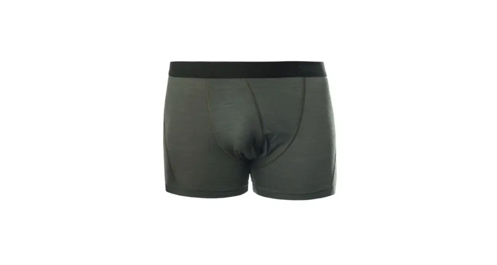 Pánské funkční trenky Sensor Merino Air Olive green M Zlevněný