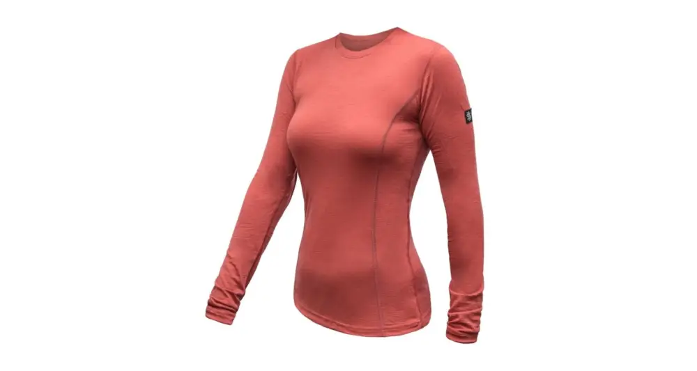 Dámské funkční tričko s dlouhým rukávem Sensor Merino Active Terracotta L Ihned K Objednání
