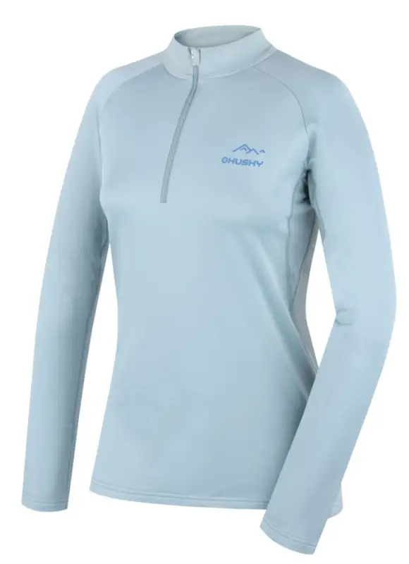 Zlevněný Dámské funkční triko Husky Tromi Zip L faded mint M