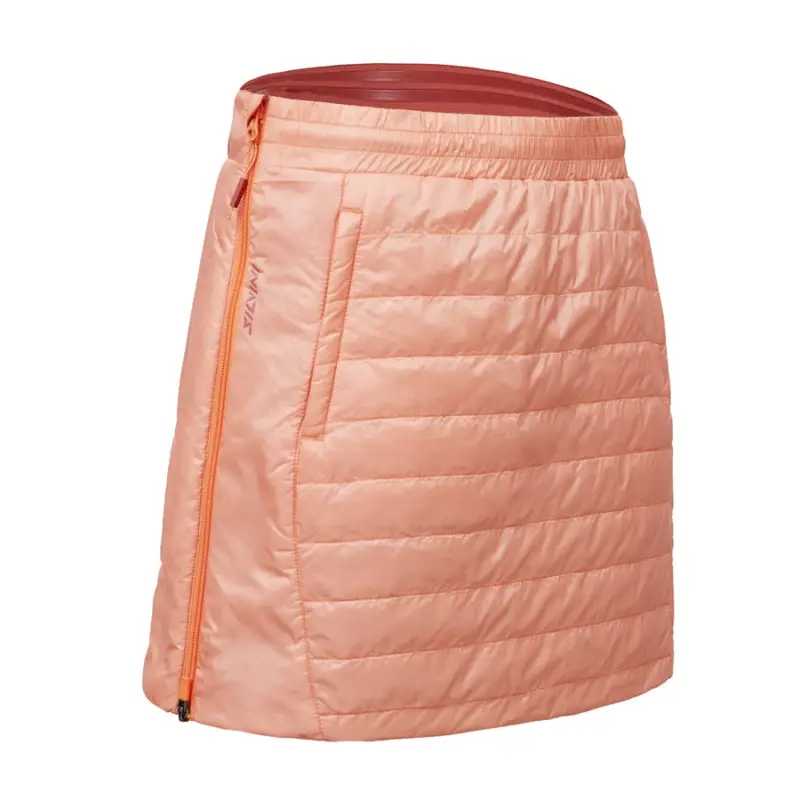 Dámská zateplená sukně Silvini Cucca WA744 orange-merlot M Expresní Doručení