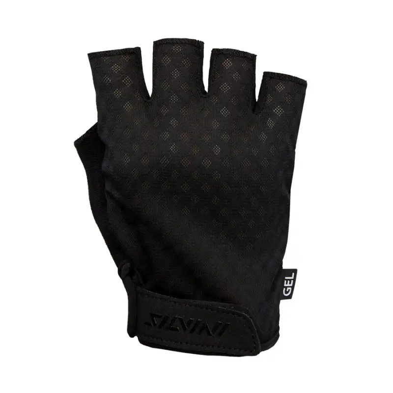 Pánské cyklistické rukavice Silvini Gaiono black M Must-Have