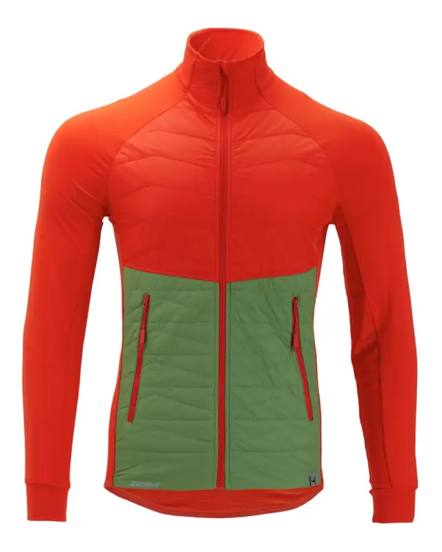 Pánská funkční mikina Silvini Grado MJ1714 ruby-green Akční Nabídka