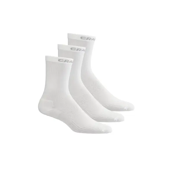 Dokud Zásoby Vydrží Set ponožek Craft Core Dry High 5-pack bílá 37-39