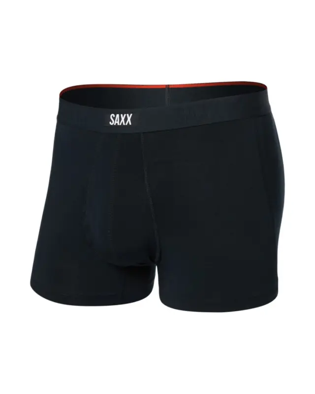Pánské boxerky Saxx Vibe Xtra Trunk Fly Black Výhodná Nabídka