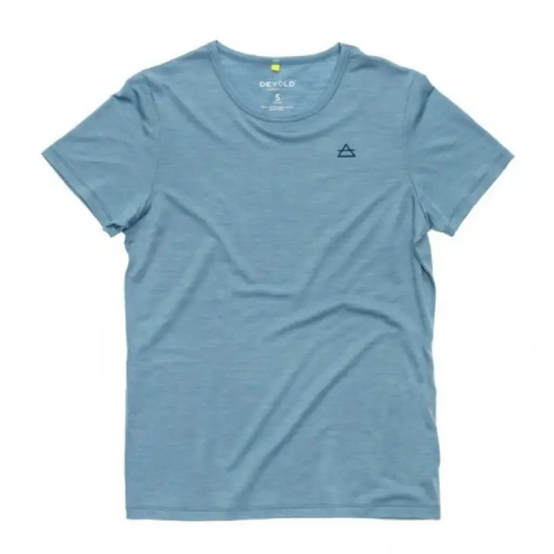 Dámské merino triko Devold Active Tee WMN skyblue Akční Nabídka