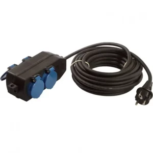 Prodlužovací kabel s 4cestným zásuvkovým blokem Autentický