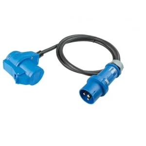 Adaptérový kabel s CEE zástrčkou a úhlovou CEE zásuvkou Akční Nabídka