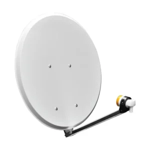 Satelitní talíř 65 cm se sklopitelným LNB ramenem Tovární Cena