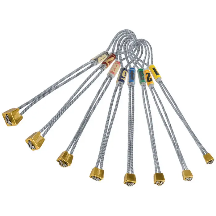 Rock Empire Climbing Stopper Brass Set 1-8 Must-Have