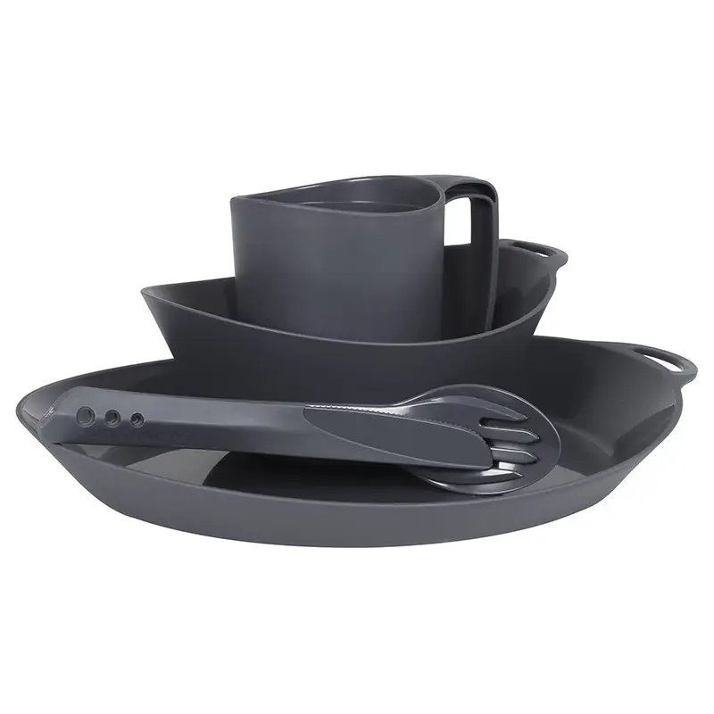 Zlevněný Lifeventure Ellipse 4-Piece Set outdoorová jídelní sada