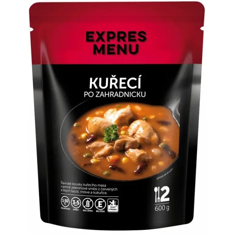 Expres menu Kuřecí po zahradnicku 600g Zlevněný