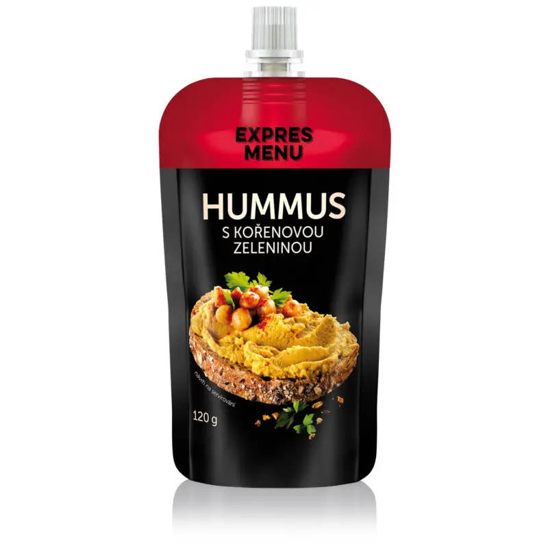 Výprodej Expres menu Hummus s kořenovou zeleninou