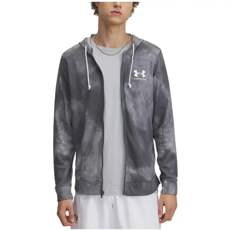 Under Armour Rival Terry AOP FZ Q1 Levný