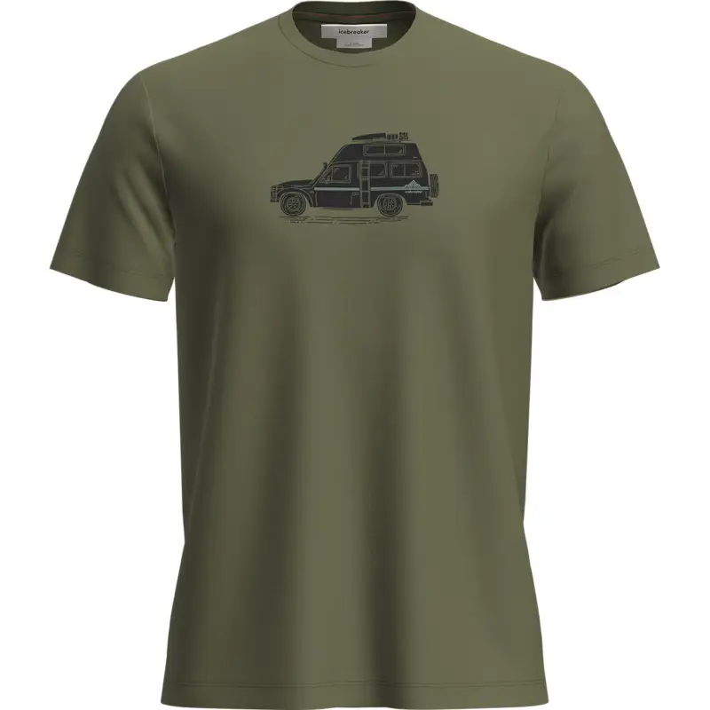Icebreaker M Mer 150 Tech Lite SS Tee Cosy Camper Akční Cena