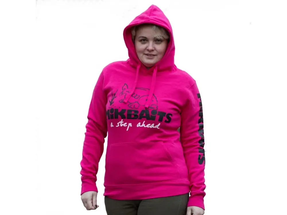 Dokud Zásoby Vydrží Mikbaits oblečení - Mikina Ladies team růžová S