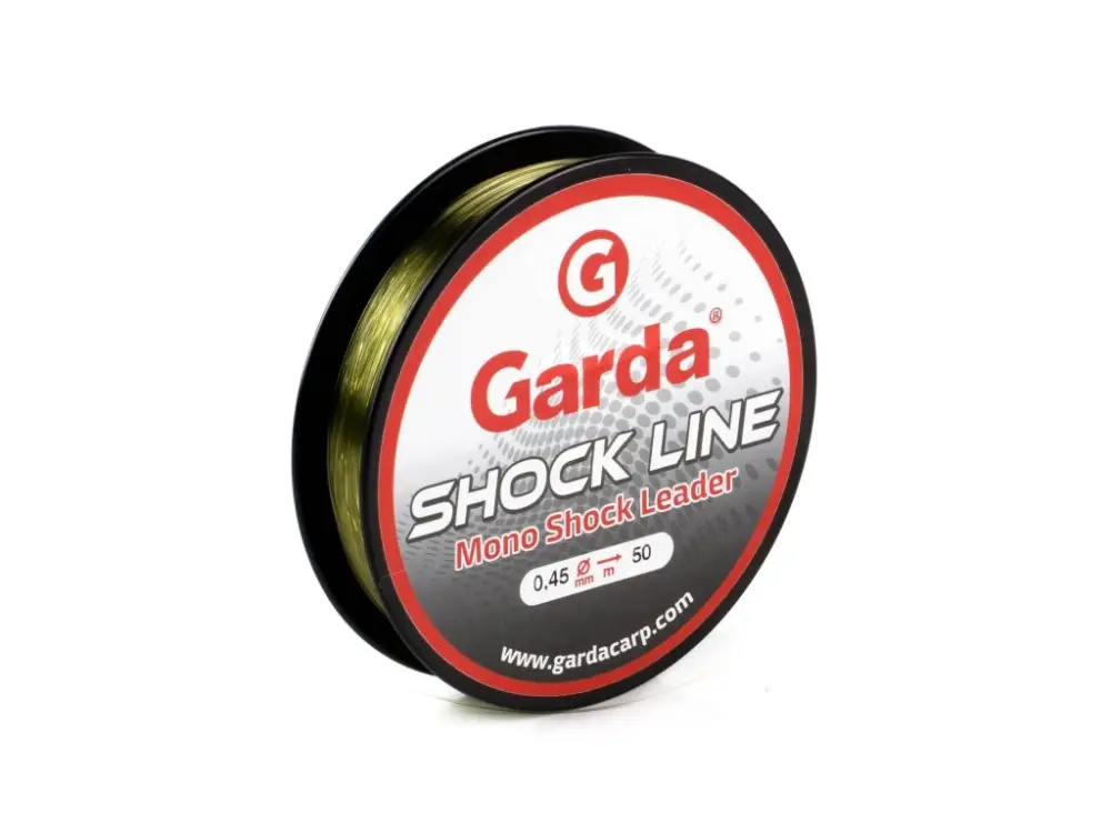Garda šokové vlasce - Shock line šokový vlasec 50m 0,45mm Vrácení Zdarma