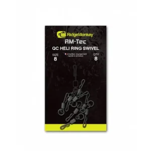 Ihned K Objednání Rychlovýměnný obratlík s kroužkem RidgeMonkey Quick Change Heli Ring Swivel