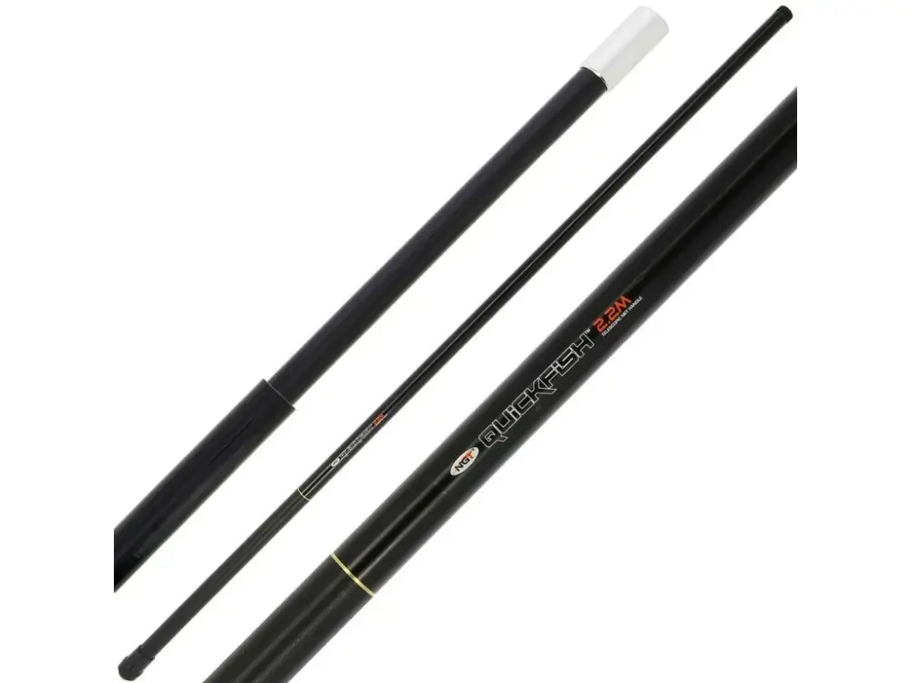 Dokud Zásoby Vydrží NGT Podběráková Tyč Quickfish Handle 2,2m