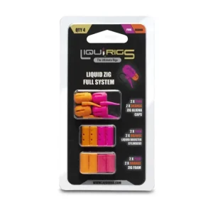 Liquirigs - Liquid Zig kompletní systém, růžová a oranžová 4+4+4 ks Kup Teď