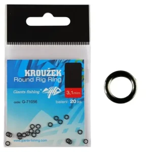 Autentický Giants fishing Kroužek Round Rig Ring 2.0mm/20ks