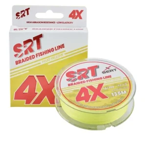 Sert splétaná šnůra 4X SRT Fluo Yellow 135M Top Prodej