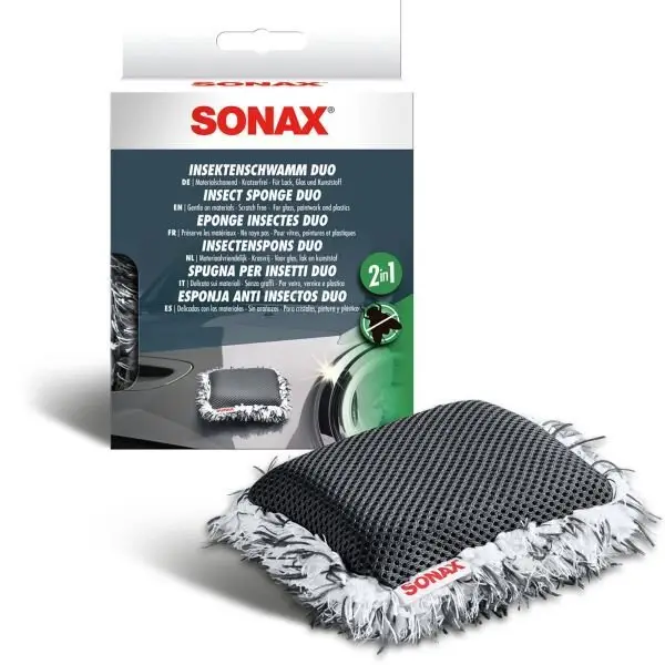 Houba na odstranění hmyzu SONAX DUO Dokud Zásoby Vydrží