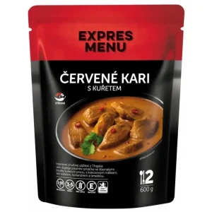 Cenová Bomba Červené kari s kuřetem EXPRES MENU 600 g